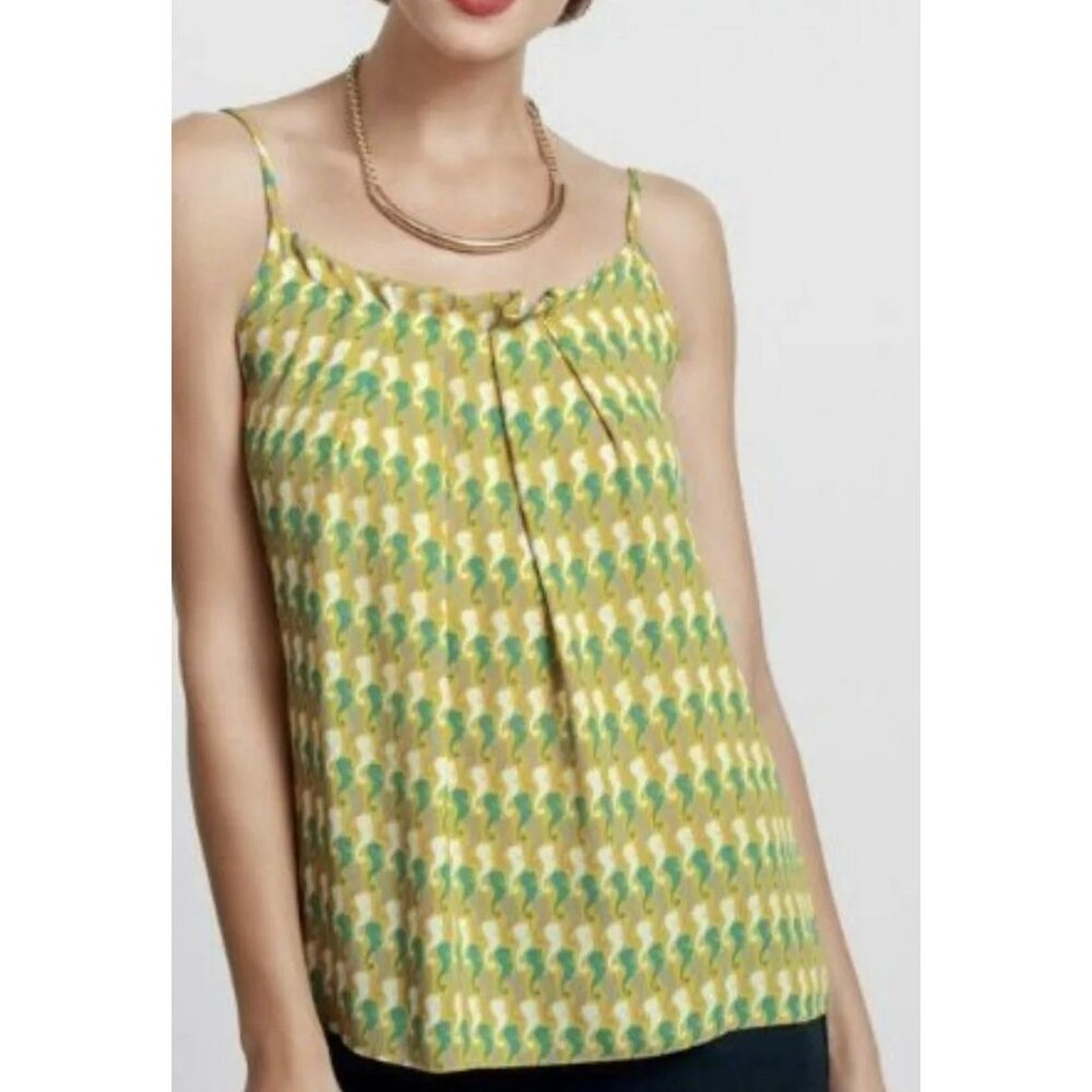 Cabi Ladies Seahorse Summer Tank Top Size Large